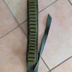 Cartouchi&egrave;re chasse verte &eacute;tat neuf