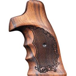 POIGNEE BOIS ERGONOMIQUE SMITH ET WESSON CARCASSE K ET L