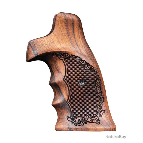 POIGNEE BOIS ERGONOMIQUE SMITH ET WESSON CARCASSE K ET L