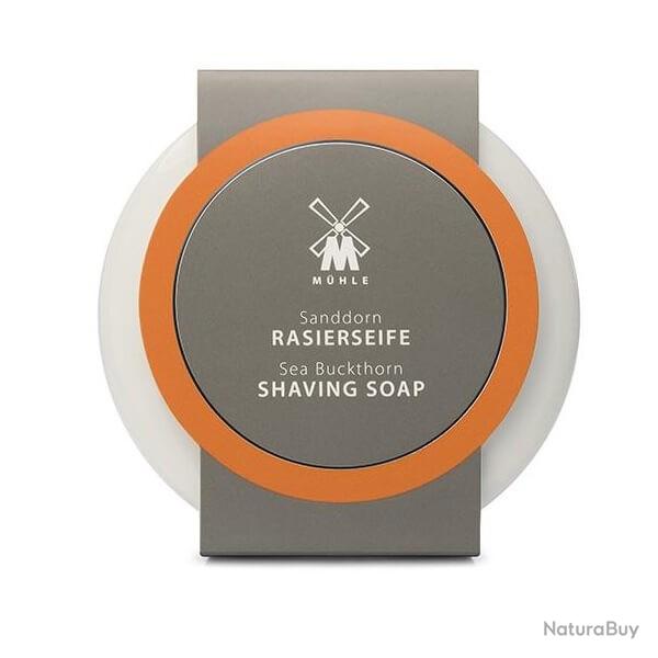 Bol porcelaine et savon � raser Muhle Argousier