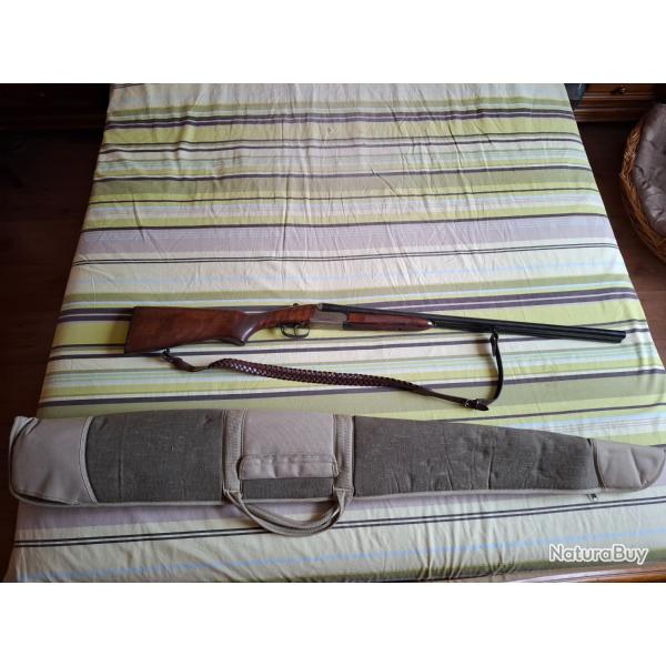 Fusil de chasse avec housse + bretelle