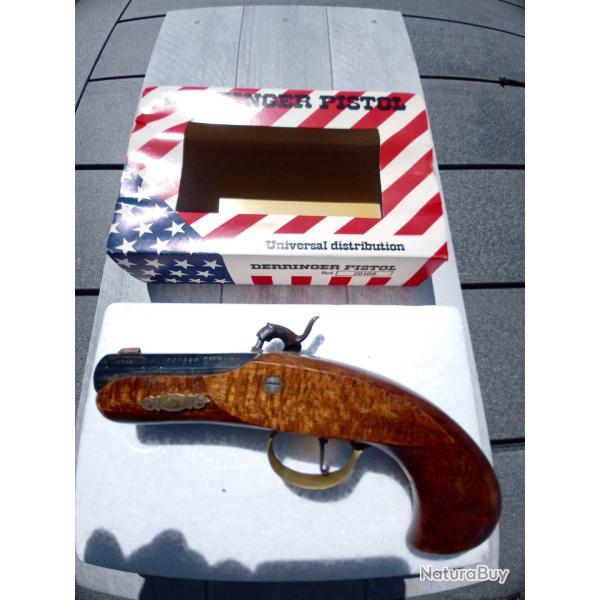 Derringer pistolet poudre noire mod�le Philadepphia calibre 45