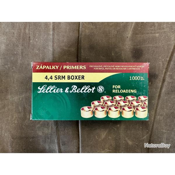 SELLIER BELLOT AMORCES 4,4 SMALL RIFLE MAGNUM X1000