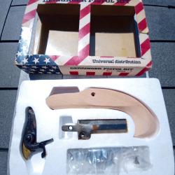 Derringer pistolet poudre noire mod&egrave;le Philadepphia calibre 45 en kit