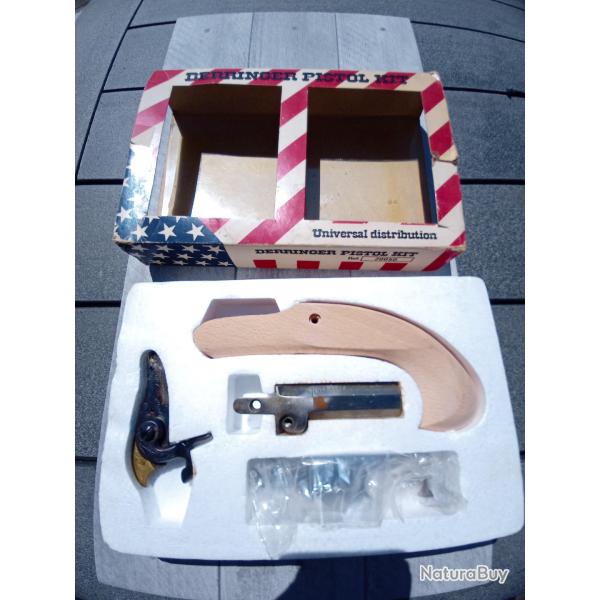 Derringer pistolet poudre noire mod�le Philadepphia calibre 45 en kit