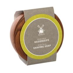 Bol bois et savon &agrave; raser Muhle Aloe Vera