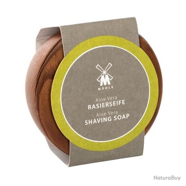 Bol bois et savon � raser Muhle Aloe Vera