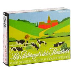 Pure graisse de boeuf pour fritures carton 1kg - Etui de 1kg
