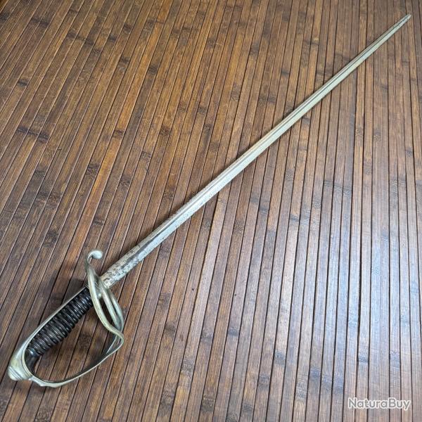 SABRE D'OFFICIER D'INFANTERIE 1882 MANUFACTURE NATIONALE D'ARMES DE CHATELLERAULT  1890