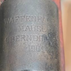 Mauser 98g a restaurer
