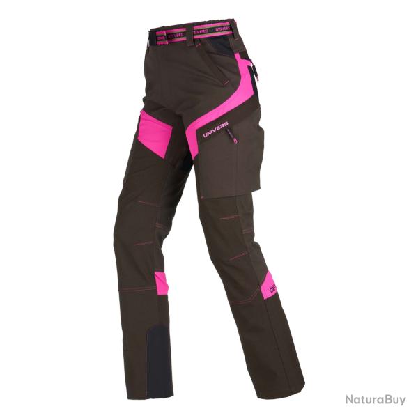 PANTALON POUR FEMME UNIVERS POGGIBONSI VERT/FUCHSIA