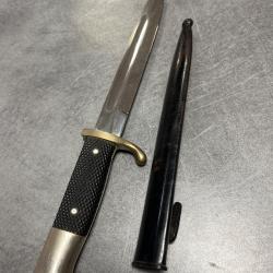 Ba&iuml;onnette allemande Mauser 98
