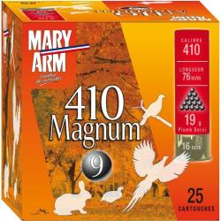 MARY ARM 410 MAGNUM 36/16/76 - Bourre R&eacute;versible - 19g - Plomb Durci N&deg;7.5