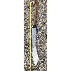 V&Eacute;RITABLE SABRE CIMETERRE DES PAVILLONS NOIRS GUERRE DES BOXERS GUERRE DE L'OPIUM