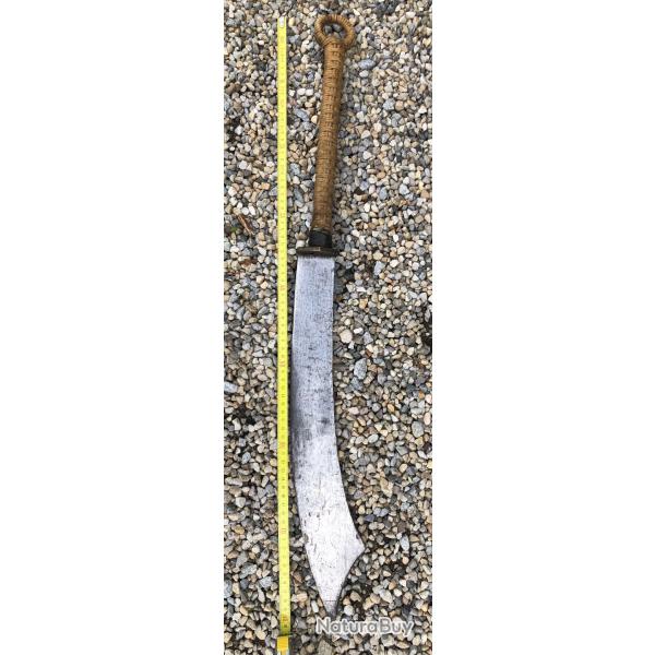 V�RITABLE SABRE CIMETERRE DES PAVILLONS NOIRS GUERRE DES BOXERS GUERRE DE L'OPIUM