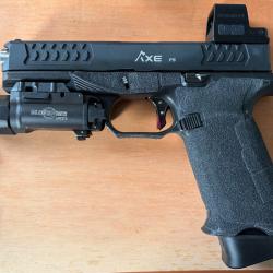 Bul Axe Cleaver Full Size - 9x19mm Custom Optic OSight SE Green Dot