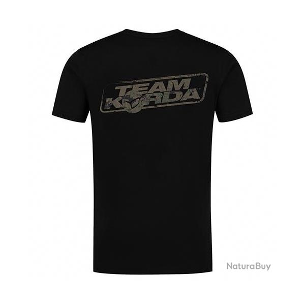 T-Shirt Korda Tk Digi Kamo Black XXL