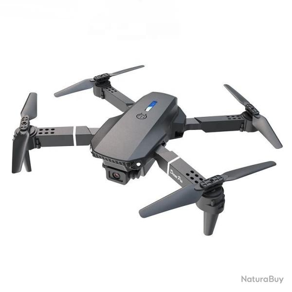 Drone Quadricopt�re E88 Pro �cran T�l�commande Double Cam�ra 8K Surveillance Territoire