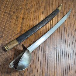 SABRE 1833 FRAN&Ccedil;AIS D'ABORDAGE DE MARINE MANUFACTURE ROYALE DE CHATELLERAULT 1837