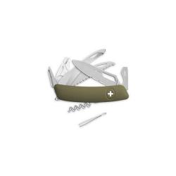 Couteau Suisse Swiza SH09 Hunter et scie - Tire-Tique Allmatt - olive