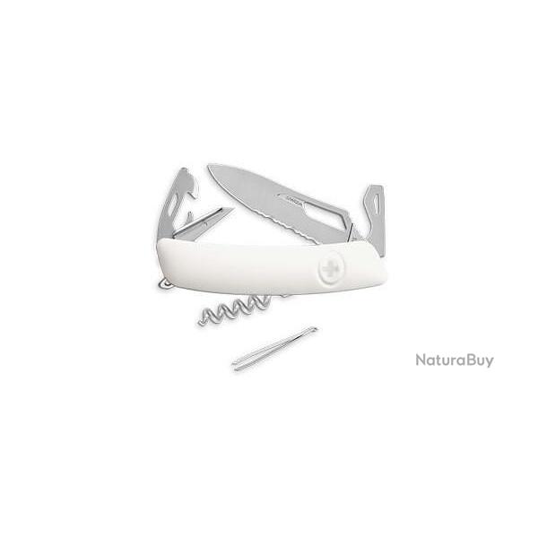 Couteau Suisse Swiza SH03 Allmatt - blanc