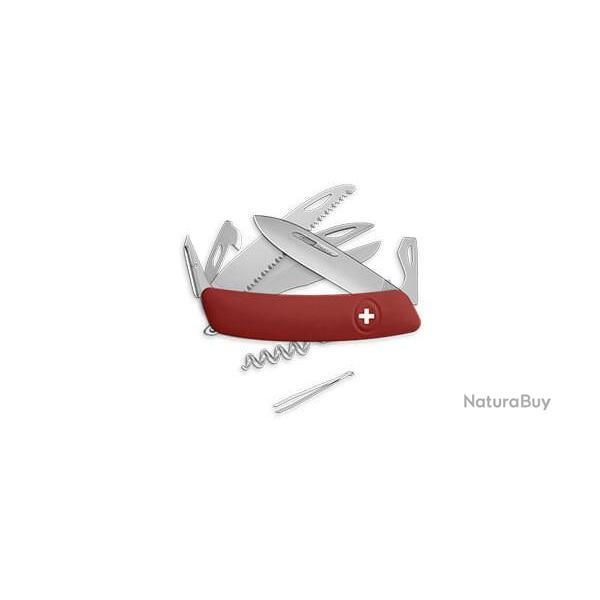 Couteau Suisse Swiza D09 Allmatt - rouge