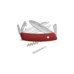 Couteau Suisse Swiza D07 Allmatt - rouge
