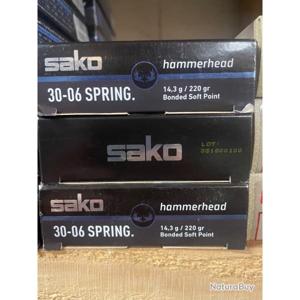 Sako 30-06 hammerhead 220 grains