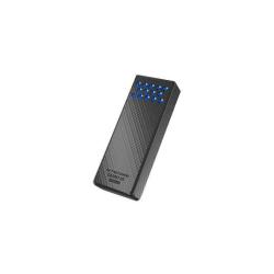 Batterie externe en carbone CARBO20 Bleue