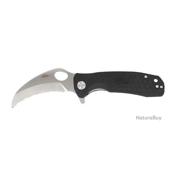 Couteau Pliant Honey Badger Medium Claw Noir Serrated