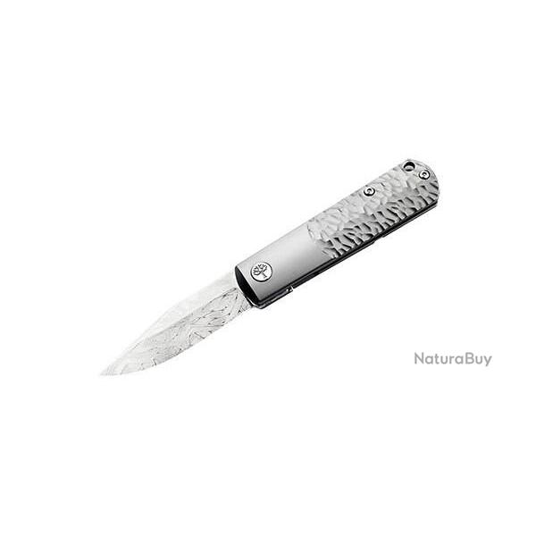 Couteau Pliant Boker BRLW Meteorite Damast Platinum Edition