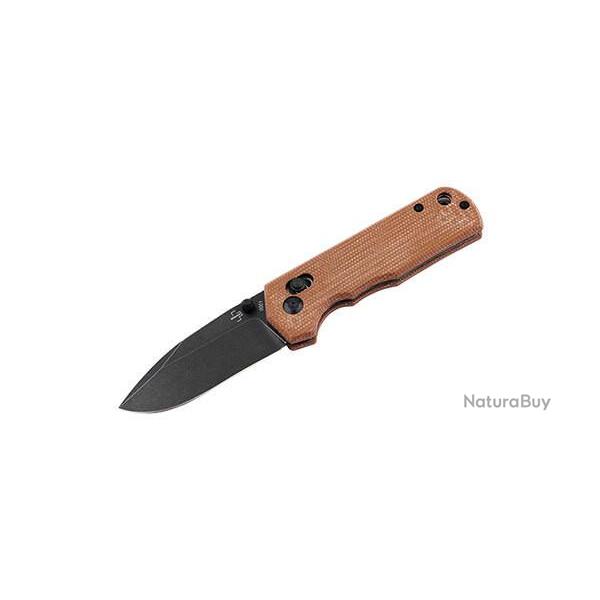 Couteau Pliant Boker Plus Rockstub Brown Micarta