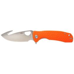 Couteau Honey Badger Large Hook Orange