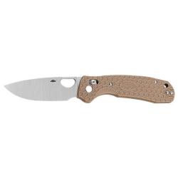 Couteau Honey Badger Large Crossbolt Tan