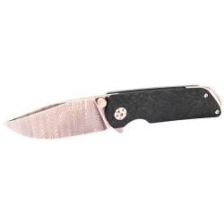 Couteau Pliant Boker M4 Sherman Damast Rose Gold - Edition Limit&eacute;e