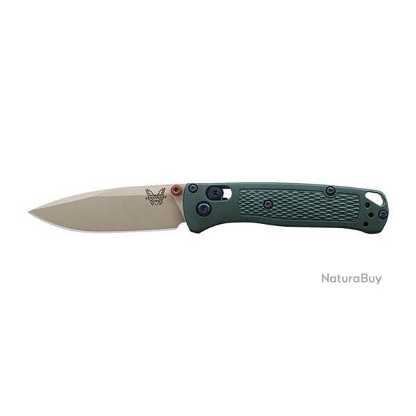 Couteau Pliant Benchmade Mini Bugout Taiga Green
