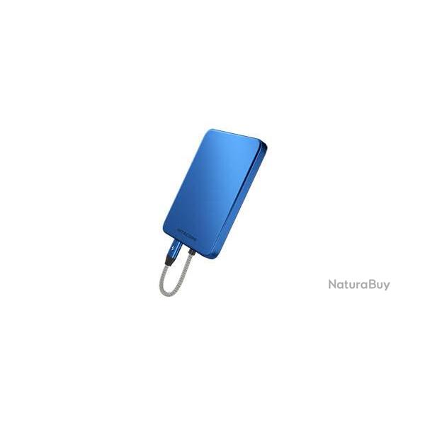 Batterie externe Nitecore Pocket 5 Bleue - 5000mAh
