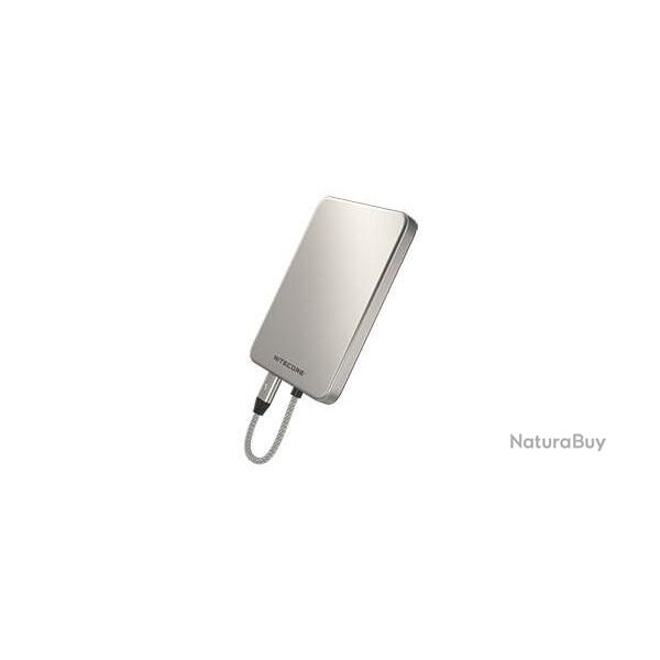 Batterie externe Nitecore Pocket 5 Gris Titane - 5000mAh
