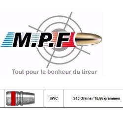 BallesMPFpro 44 SWC 240 Gr &Oslash;429" par 500 Projectiles Plombs