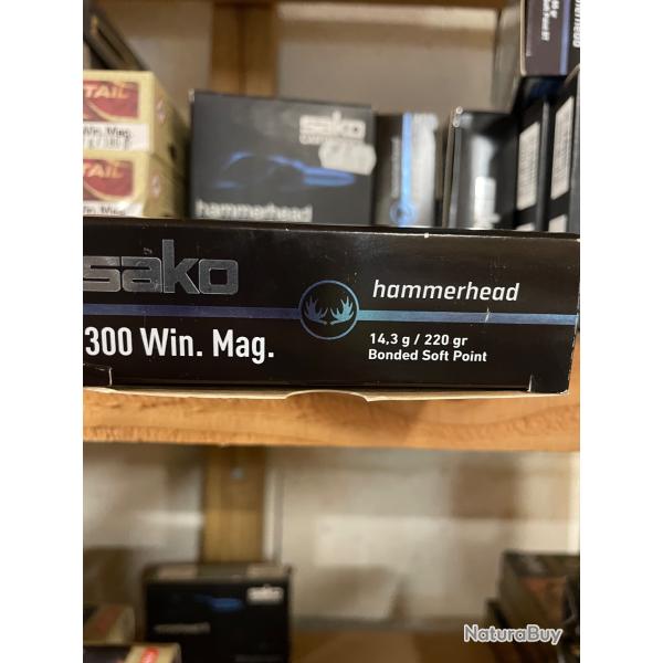 Sako 300 win mag hammerhead 220 grains