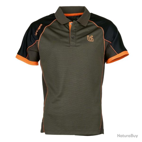 POLO UNIVERS GARDA VERT/ORANGE