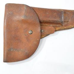 Etui holster cuir pour pistolet Tch&egrave;que CZ52 VZ CZECH