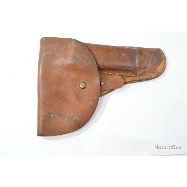 Etui holster cuir pour pistolet Tch�que CZ52 VZ CZECH