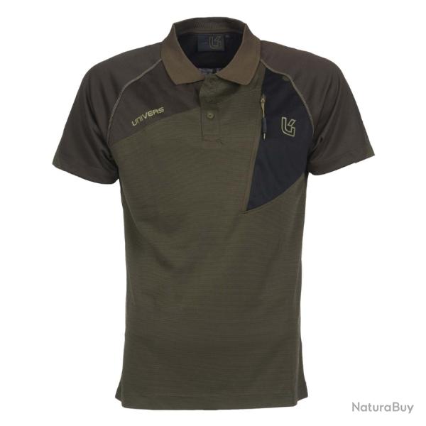 POLO UNIVERS MISURINA VERT/BEIGE