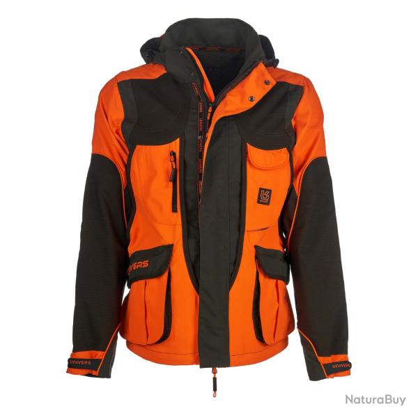VESTE UNIVERS PERNICE VERT/ORANGE