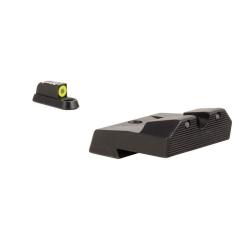 Hausse + guidon TRIJICON HD XR Vert/Jaune pour CZ P10 et P10C
