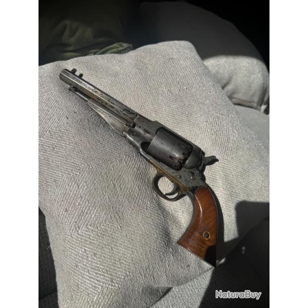 Remington New Model Navy 1858 calibre .36 Pietta 1980 aspect ancien ++
