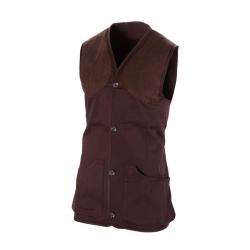 Gilet Homme Browning Norfolk Marron