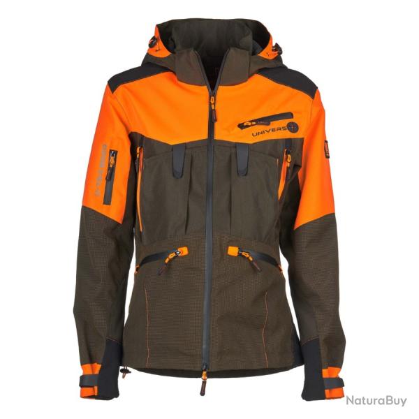 VESTE POUR FEMME UNIVERS STAMBECO U-TEX VERT/ORANGE