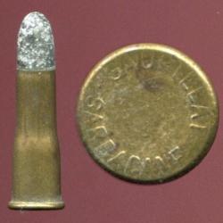 5 - 7.5 mm x 21 mm - GAUPILLAT SARBACANE - RARE petit calibre pour canne-fusil syst&egrave;me Dumonthier